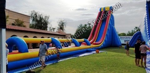 Big water slide rental companies in Phoenix Arizona - Denver Colorado